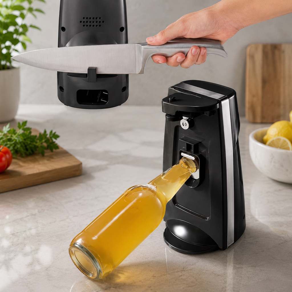 Multi-Function Electric Can Opener