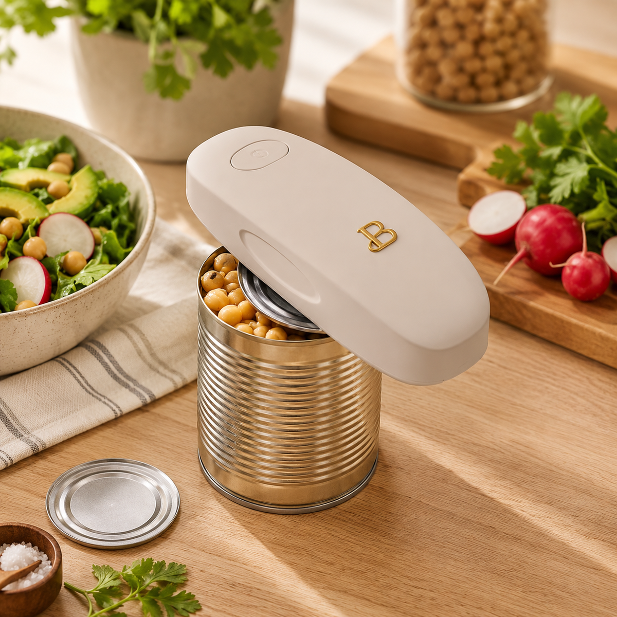 Hands-Free Electric Can Opener