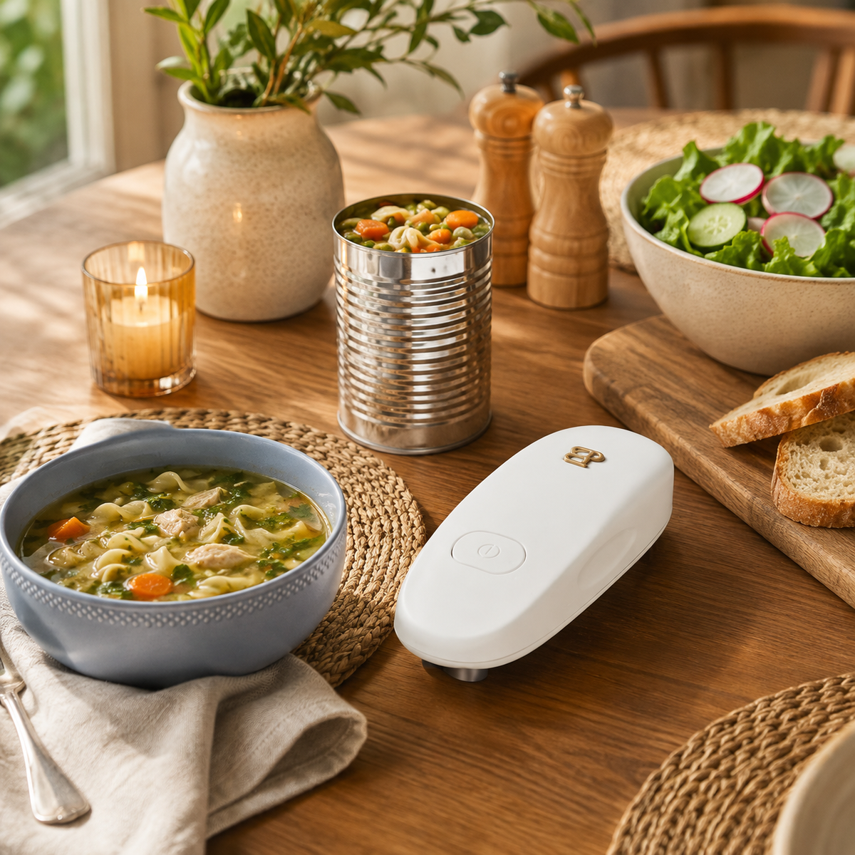 Hands-Free Electric Can Opener