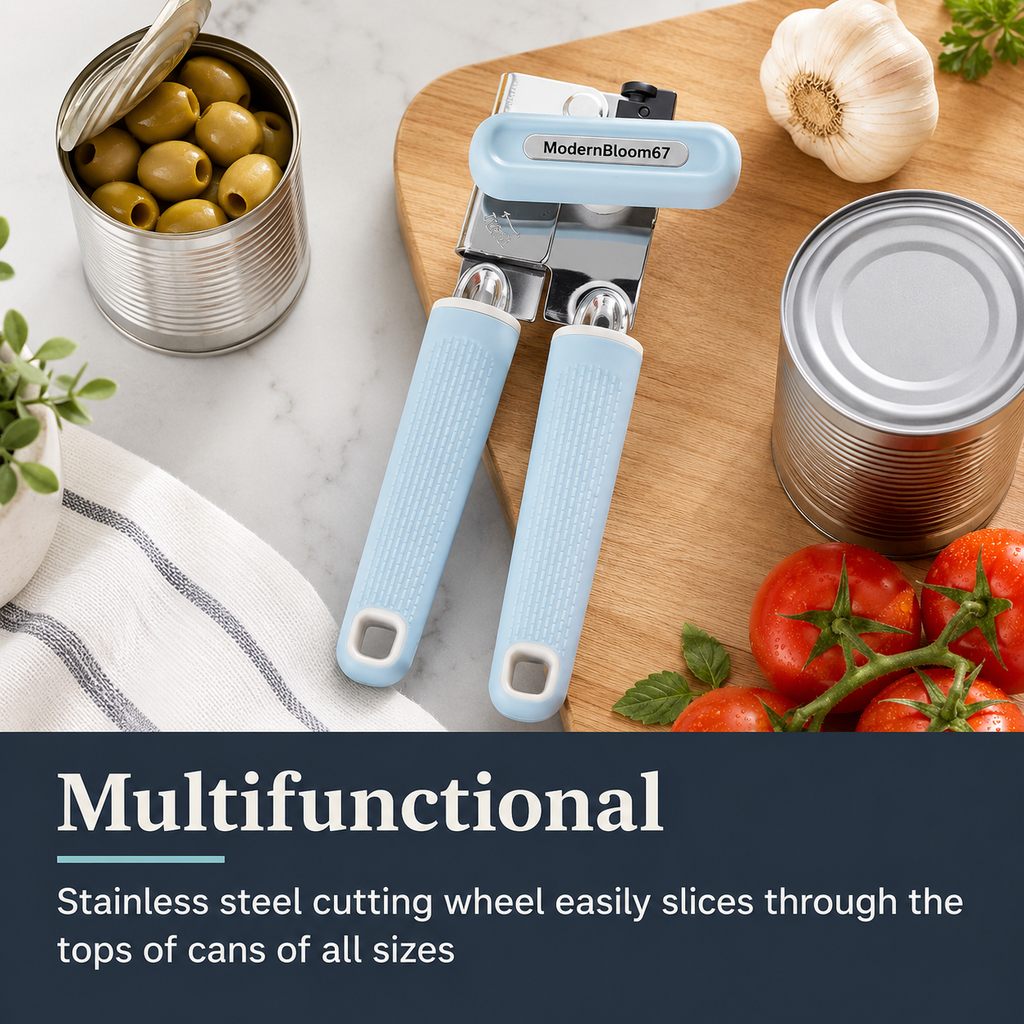 Soft Grip Manual Can Opener
